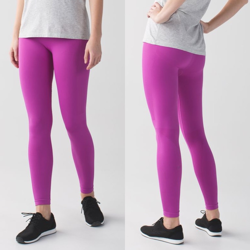 Lululemon Zone In Tight Sz 4 In Ultra Violet